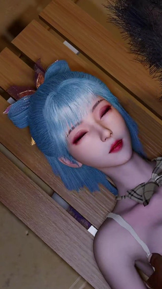 3D Cute College Cheerleader Got Fucked by Old Dick