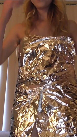 Marissa Vs. Tinfoil - a Silly Bts Scene