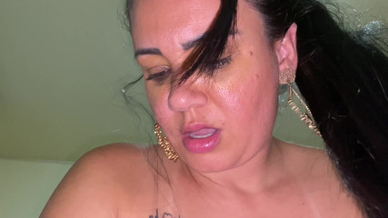 POV Fucking the Naughty Housewife's Pussy and Ass and Cumming on Her Face