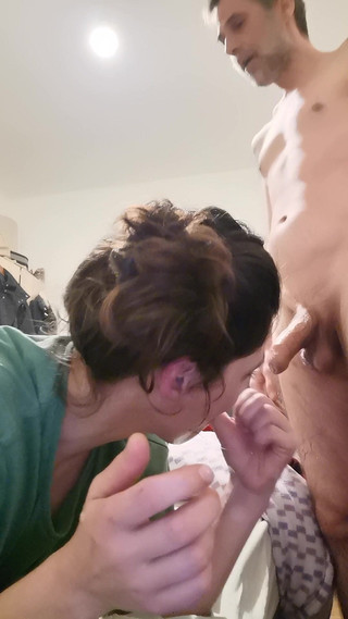 He Fucks My Mouth and Pussy Mercilessly, Pectacular Throat Fucking!