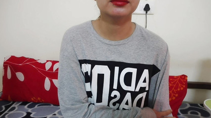 Desi Step Brother and Step Sister Real Sex Caressed the Little Cock and Then Got His Pussy Licked in Hindi Audio