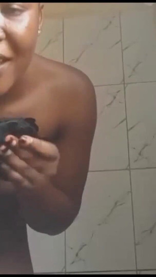 Rowena Pissing Her Bra and Licking It