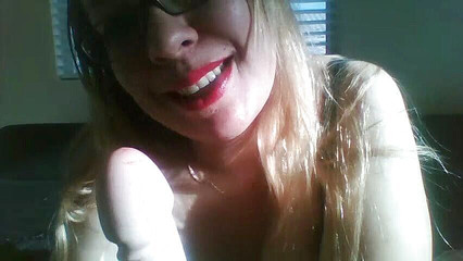 Cam show sizzling hot blowjob