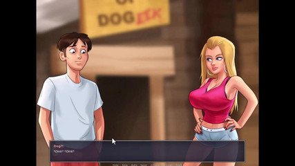 Summertime saga - Miss dewitt gave me a blowjob.