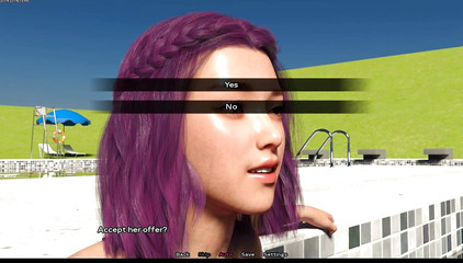 Summer Crush-busty Brunette