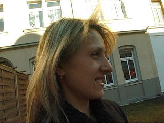 A pick up of Elke the 37-year-old secretary