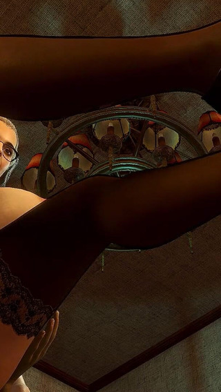 Hot Cougar Is Balancing on a Dick While She Gives a Foojob