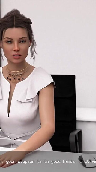 Taboo Stepmom Jerks Stepson for His Health - Measuring My Cum Porn Game Gameplay #1