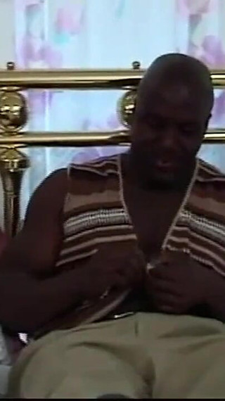 Horny Busty Black MILF Fucked and Cummed on Neck by Huge Black Cock