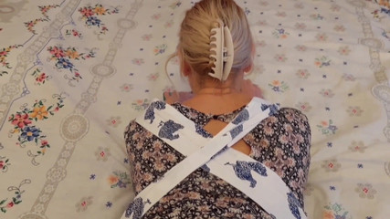 Amateur Blonde Mature Wife Enjoys Partially Clothed Sex