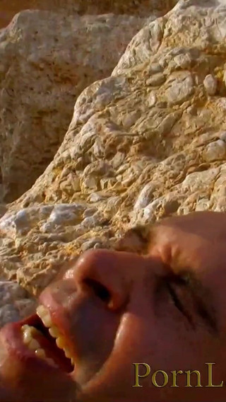 Cumshot in mouth after anal fuck with blonde teen