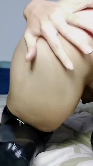 Submissive MILF Panties in Pussy Dildo Fucking