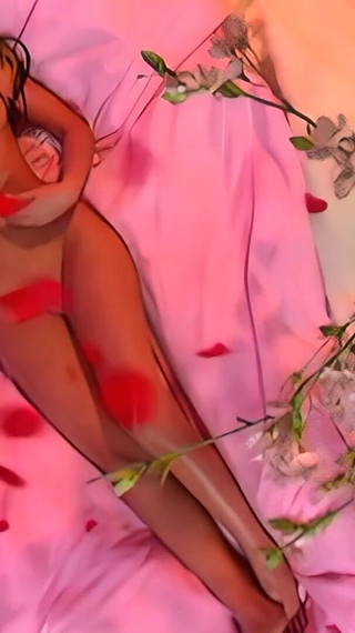 Sensual Lesbian Brunettes Strip and Caress Each Other Before Using Strapons to Please Their Pussies