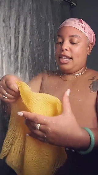 BBW Goddess Shower Tits