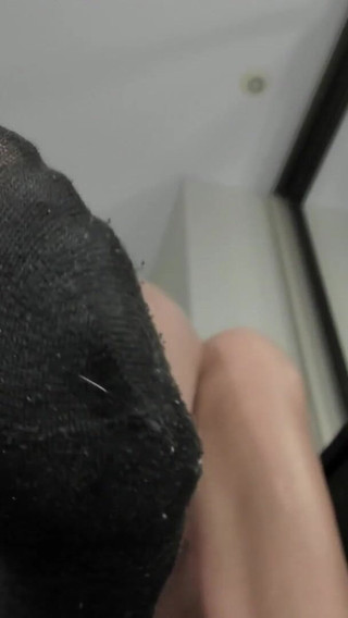 Black Socks in Long Feet