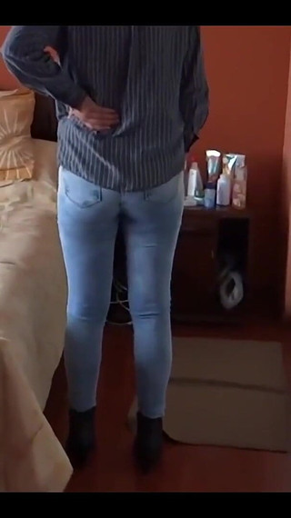 The Maid's Stepson Jerks off Watching Me Expose Myself and Wants to Fuck Me