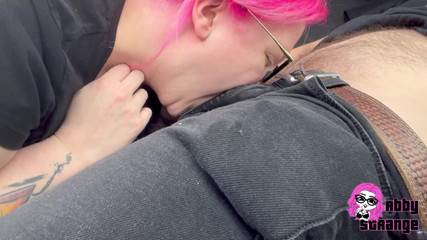 Puclib Blowjob with Crazy Big Cumshot