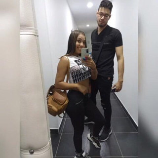 18 year old brunette big saggy tits from New York fucking her stepbrother's dick