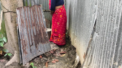 I See My Stepaunty Went Into the Bathroom, I Went Behind Her and Started Fucking Her