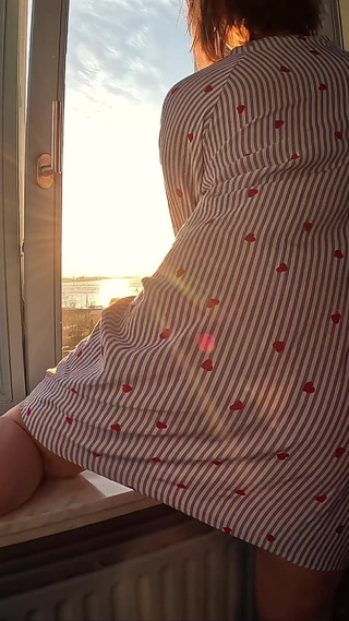 Curvy Girl From Next Door Has Barefoot Risky Window Sex, Projectfundiary