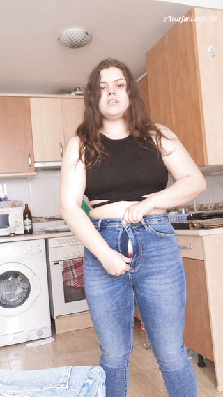 Try my new tight jeans