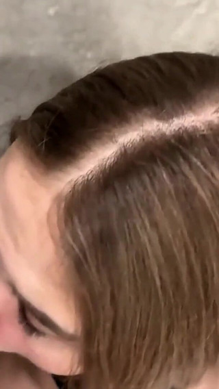 Horny After the Party, She Is Covered in Cum After a Deep Blow Job