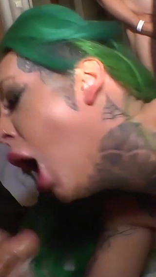 Adreena + Phoenix Cum Share Creampie Gangbang Anal