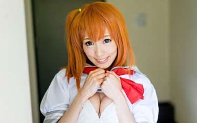 Hot Redhead Japanese College Girl Fucking After College