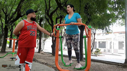 Find My Whore Neighbor in the Park and She Invites Me to Fuck Her