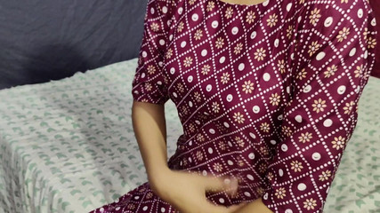 Big Ass Chachi Changing Her Cloth and Boy Watchig on Her Chachi Caught Him and Punish Him with Fucking