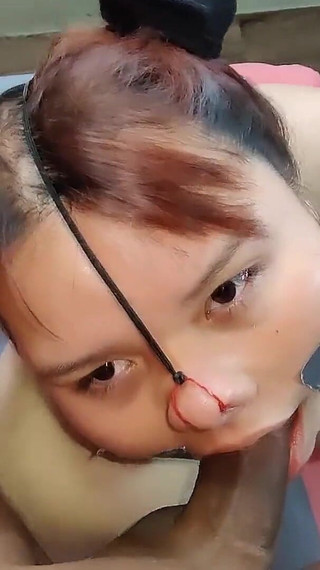 She Loves Being My Submissive Piggy Devouring My Cock and Getting All the Cum Out of My Balls