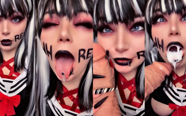 Fat Ahegao Slut Worships Your Bwc