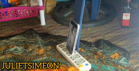 Julietsimeon on a Live Video Sex with Har Boyfriend in Canada