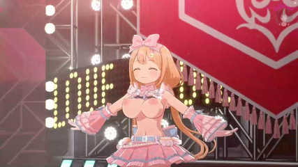 3 Cute Teens with Big Tits Dancing in Dress