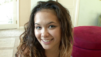 Brunette Latina with big ass takes in backdoors