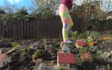 Giantess Crushes Village