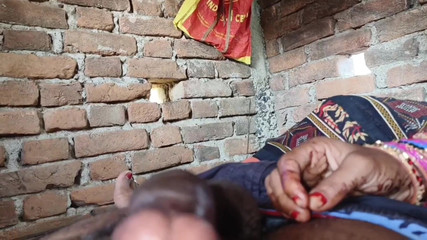 Young Bengali Suman Bhabhi Wore Blue Lipstick and Sucked Her Husband's Cock and Got Fucked Hard by Her Husband