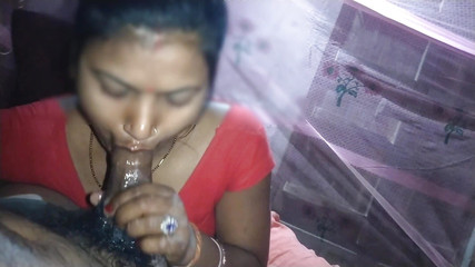 Desi Young Bhabhi Eating Cum in Mouth