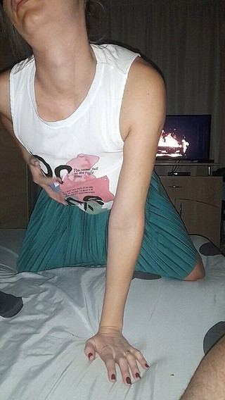 A Neat and Clean 18-year-old Real Third-year Student Excitement Can Not Be Suppressed by the Fair-skinned Slender