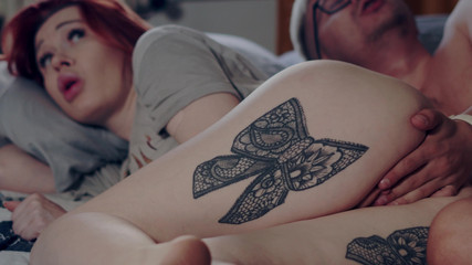 Step Stepmom Shares Bed with Step Stepson - Naughty Nighttime Fun!