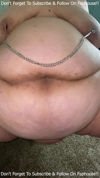 BBW Pussy Spread (#11) Feat. New Nipple Clamps!!