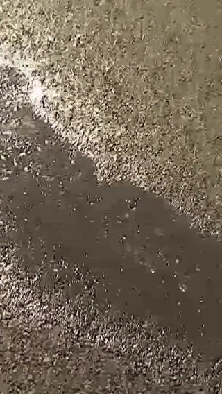 She strips down and pisses in front of her house