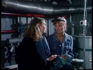 Two amazing worker girls find out that they love pussy and that's it's time to fuck in the workplace