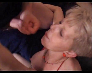 Interracial gang bang for mature bitch