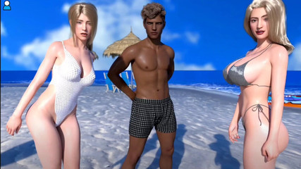 Teenage Girls Playing with Black Boys