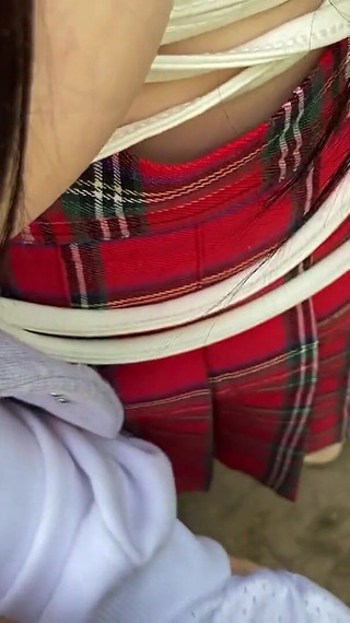 Security Guard Catches Slut in Cornfield and Gives Her a Blowjob-ticket on the Spot