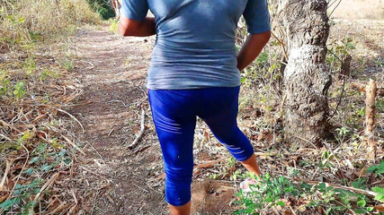 Neighbor +18 Gives Me Her Ass in the Middle of Nowhere - Wet Ass