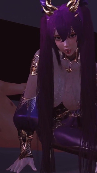 Ziyan Goddess Booty Bounce in 3D - 3D Animation