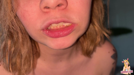 Hungry Giantess Make You Clean Her Mouth