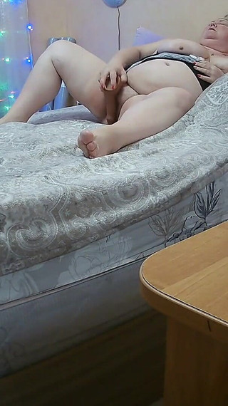 Stepmom with Big Tits and Ass Masturbates Her Pussy Episode 4